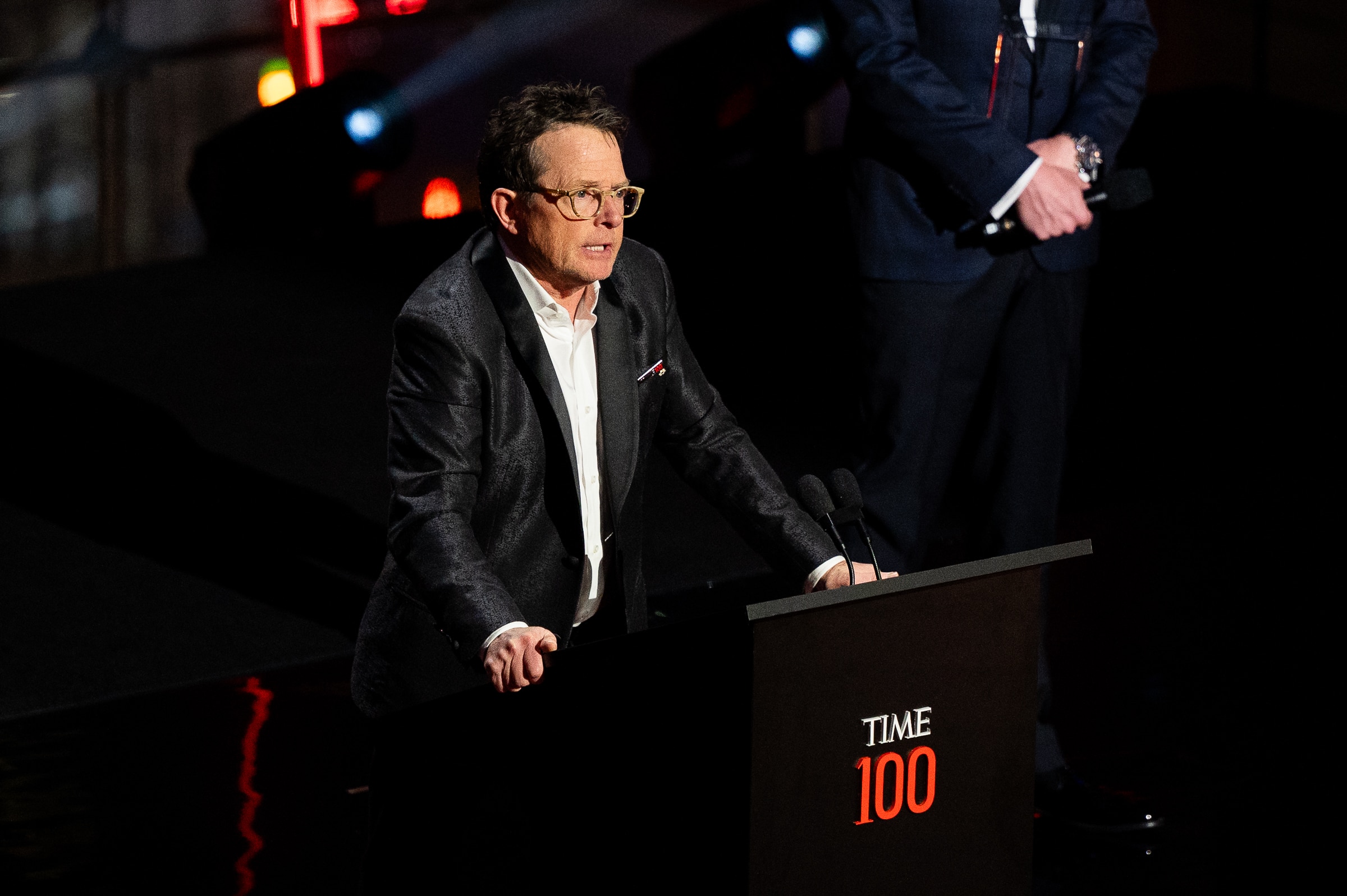 Ο Michael J. Fox μιλά στο Gala TIME 100
